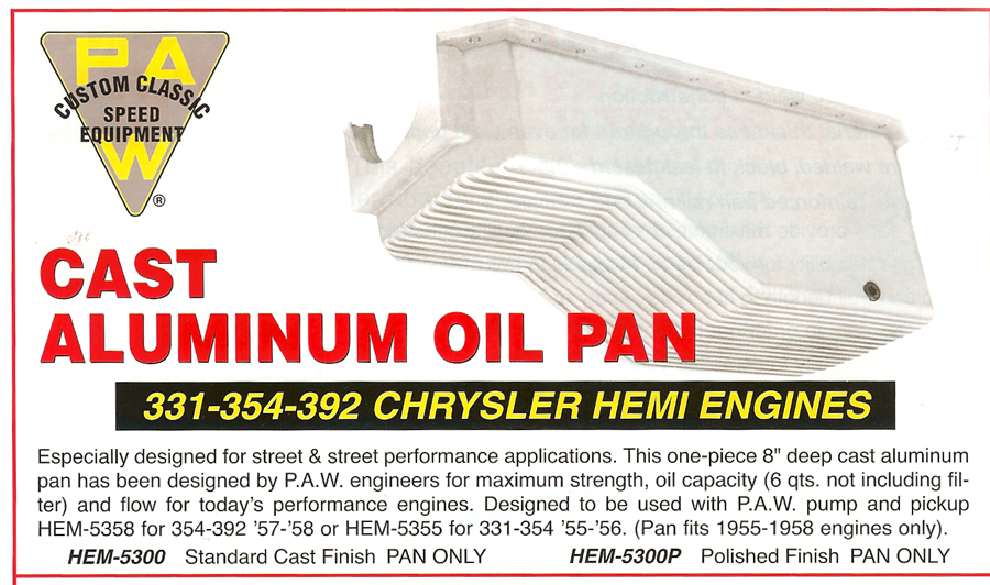 Chrysler 57 hemi engine parts #5